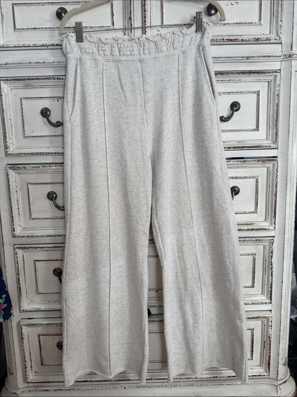 Abercrombie Soft A&F collection wide leg sweat pants